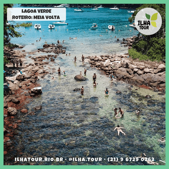 Lagoa Verde - Ilha Grande RJ